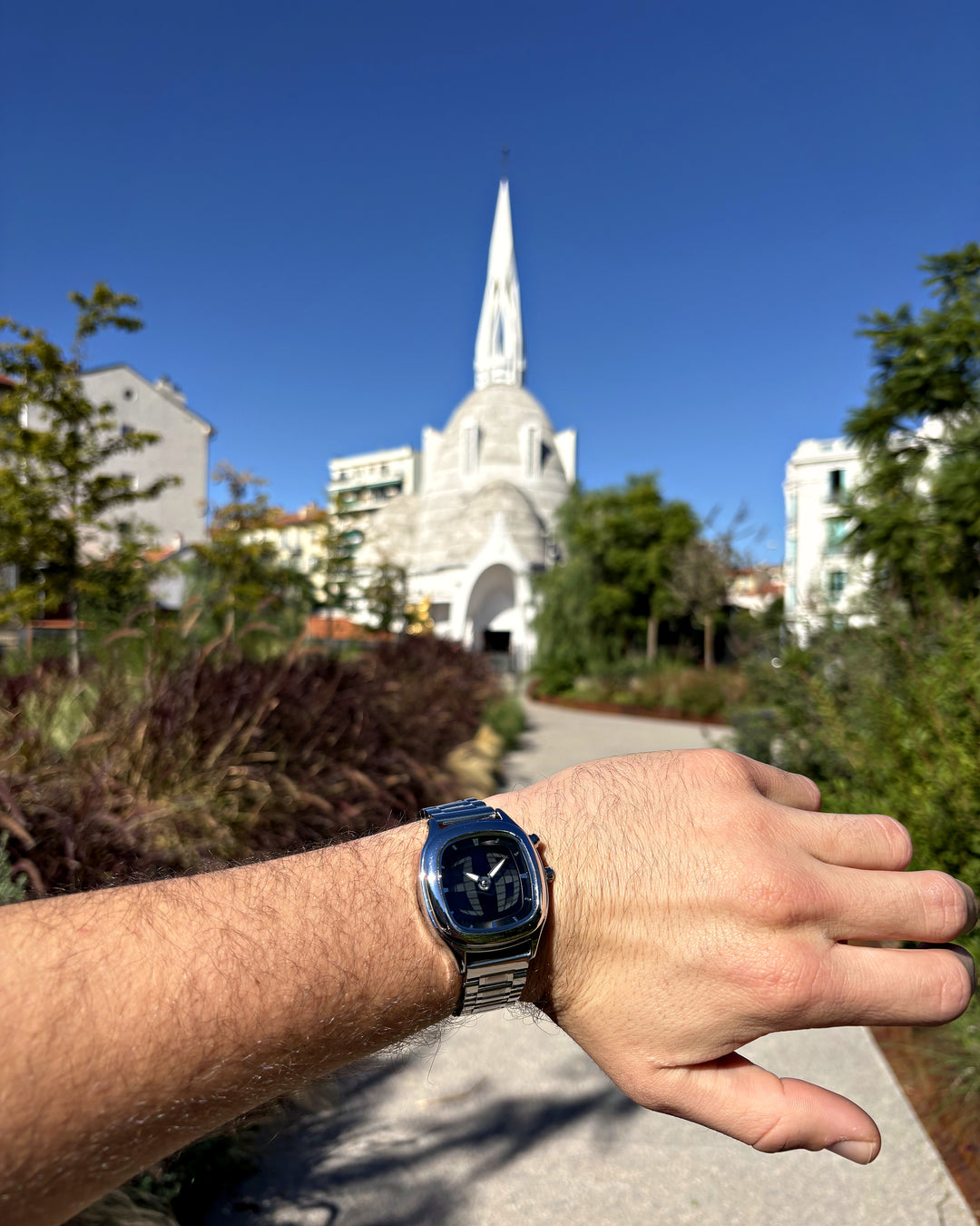 Montre FANTOM Ombre portée au poignet